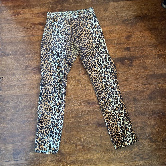 Vintage Leopard Print Wrangler Pants - Picture 2 of 7